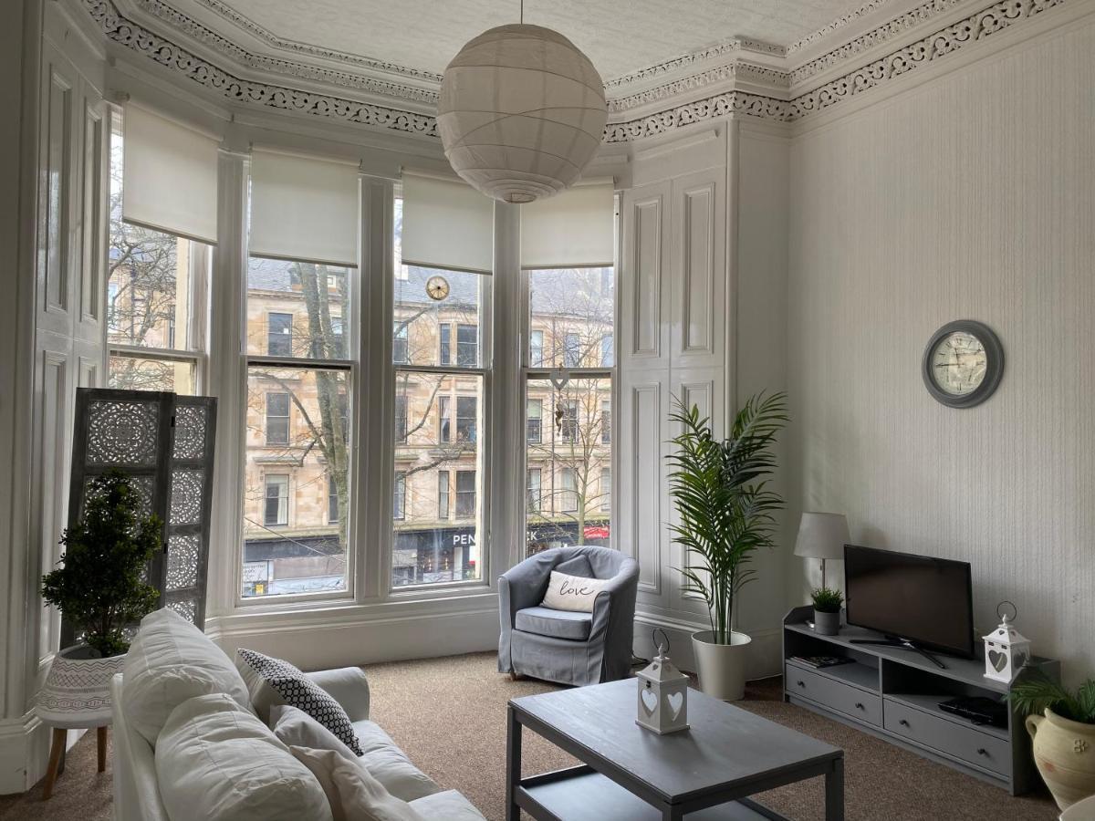Captivating Apartment In Glasgow Westend Uk Экстерьер фото