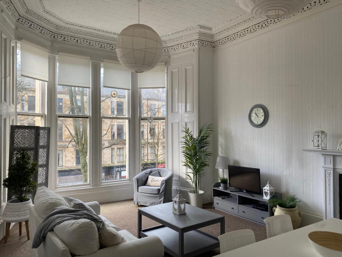Captivating Apartment In Glasgow Westend Uk Экстерьер фото